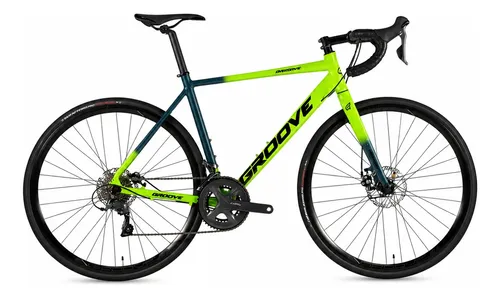 Bicicleta De Estrada Groove Overdrive 50 16v Aro 700 - Verde