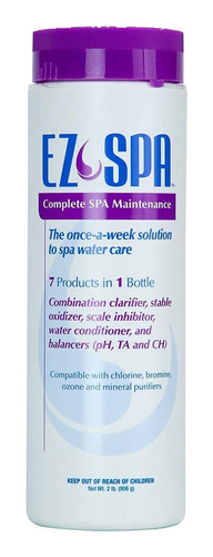 Ez Spa Total Hot Tub Care: Clarificador, Oxidizador, Inhibid