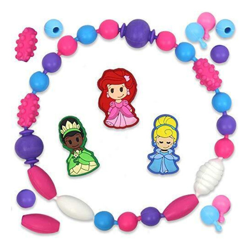 Kit Para Pulseras Y Collares De Disney Pop Beads Tara Toys