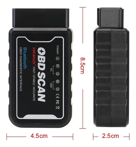 Scanner Carro Diagnóstico Automotivo Bluetooth Obd2