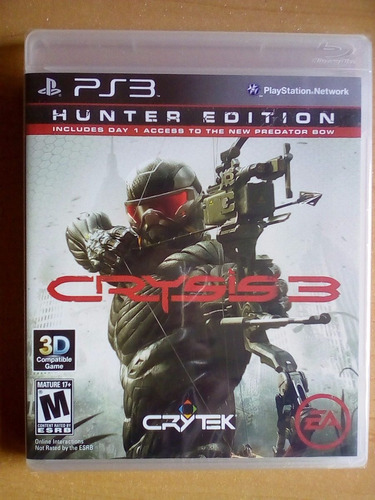 Crysis 3 Hunter Edition Ps3 Nuevo Y Sellado