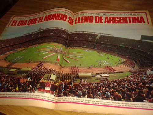 El Gráfico 3061 C- Ceremonia Inaugural Mundial Argentina 78