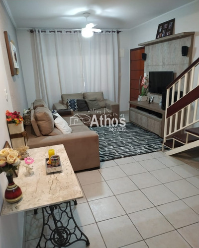 Imagem 3 de 20 de Sobrado Com 3 Dormts.(1 Suíte), Wc. Social, Sala, Lavabo, Cozinha Planejada, Lavanderia, Área Gourmet Com Churrasqueira, 2 Vagas De Garagem. - Sb00657 - 69559198