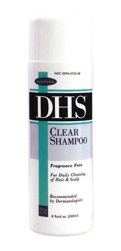 Dhs Clear Shampoo Limpieza Diaria Cabello 240ml