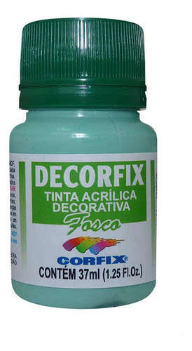 Tinta Decorfix Fosca 457 Verde Turquesa 37ml
