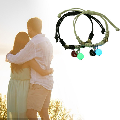 2x Pulsera Pulsera De Amigo Accesorio Pulsera De Encanto