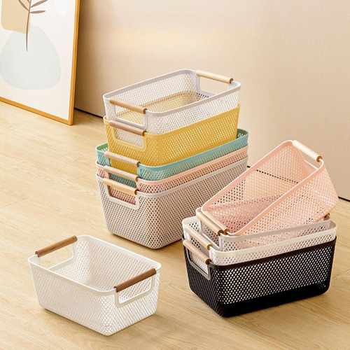 Cesta De Almacenamiento Reutilizable Decorativa Multiusos