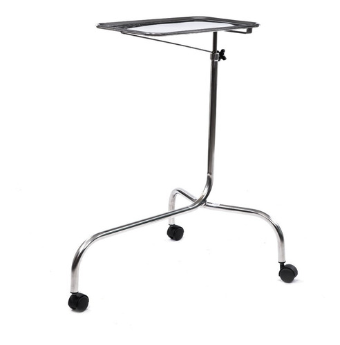 Mesa De Mayo Inox Com Rodizios
