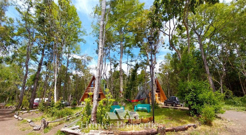 Parcela Con 3 Cabañas, 2 Y 3 Dorm. En Venta,pucón
