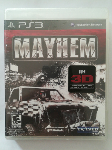 Mayhem Ps3 100% Nuevo, Original Y Sellado De Fábrica