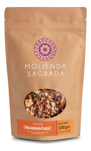 Tisana Macadamia Frutal 100gr - Molienda Sagrada
