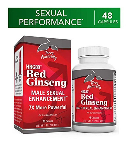 Terry Naturalmente Hrg80 Mejora Sexual Masculina De Ginseng