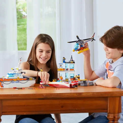 Lego City 60167 Cuartel General De La Guardia Costera