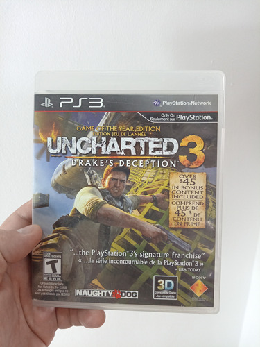 Juego De Ps3 - Uncharted 3 