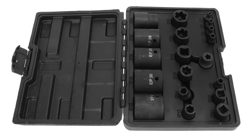 Juego De 19 Piezas Ep Socket Hembra External Star Ep4 A Ep32