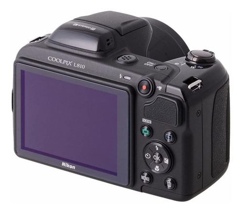 Nikon Coolpix L810 compacta avanzada color negro