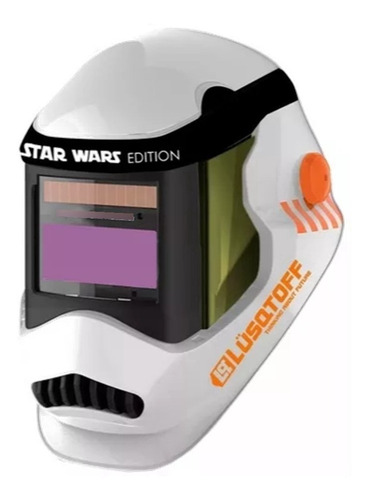 Mascara Careta Fotosensible Star Wars Lusqtoff 180 Grados