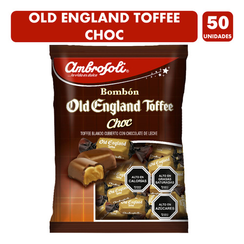 Old England Toffee Choc - Bombones De Carozzi(bolsa Con 50u)