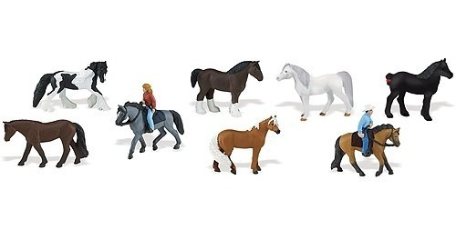 Set De Caballos Y Jinetes De Juguete Safari Ltd