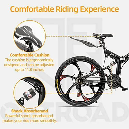 Bicicletas Plegables Para Adultos De 26 Pulgadas-bicicletas