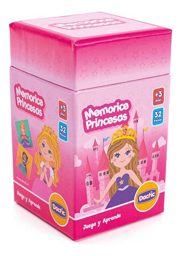 Memorice Princesa 32 Piezas