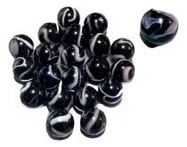 Comprar 20 Canicas + Un Bolón Bolillón Bolitas De Vidrio Zebra Cebra