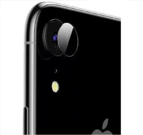 2 Micas Cristal Camara Para iPhone XR X 8 Xs Max 8 Plus Lujo