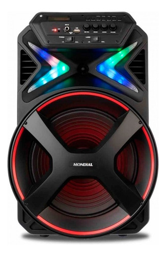 Caixa De Som Mondial Cm-400 Amplificada Conect Lights Bivolt