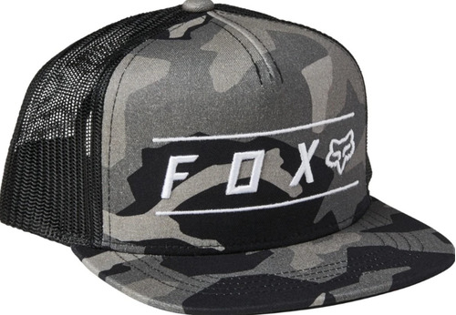 Gorra Pinnacle Mesh Camuflado Universal Motocross Atv Fox