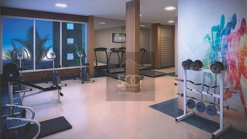 Ap0184 - Apartamento Com 1 Dormitório À Venda, 45 M² - Centro - São José/sc - Ap0184