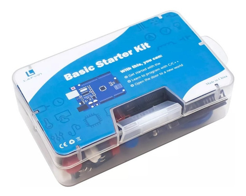 Kit Arduino Uno R3 Starter Iniciante 68 Peças Maker