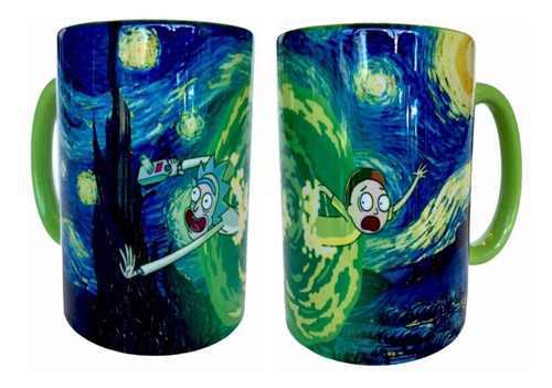 Taza Rick And Morty Noche Estrellada