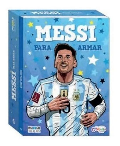 Imagen 1 de 1 de Libro + Rompecabezas - Messi Para Armar - Catapulta