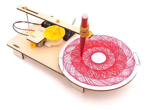 Juguete Educativo Plotter Automático Diy Ensambla