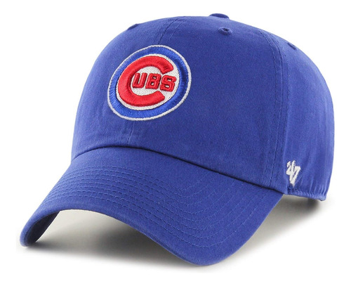 47 Brand Chicago Cubs Clean Up Mlb Dad Hat Gorra Royal