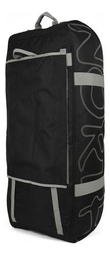 Bolso Mochila Northland Go 4 De 120 Litros - Super Reforzado Color Negro Diseño De La Tela Liso