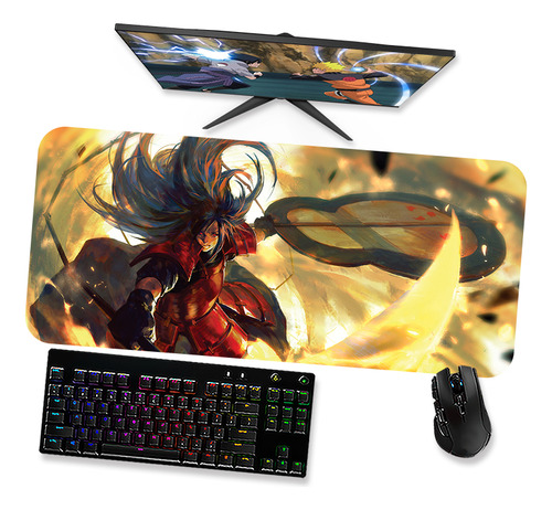 Mouse Pad Gamer 90x40cm - Madara Uchiha  5