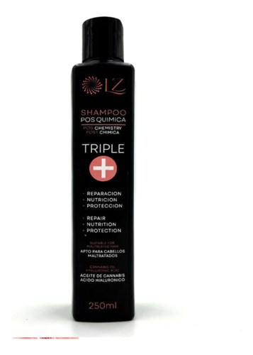 Shampoo Pos Química Triple + Lz - mL a $220