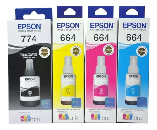 Tinta Epson Original 664