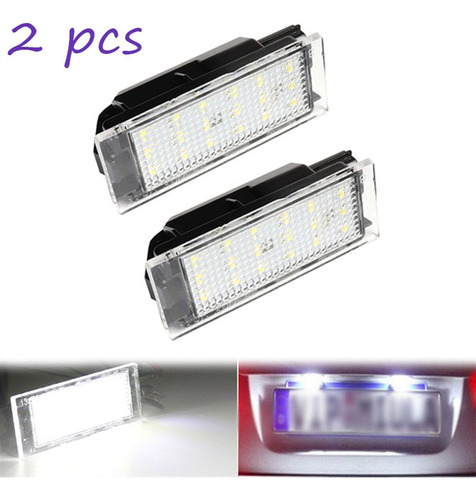 2 Uds Para Laguna Iii 2007- Luz Led Para Matrícula