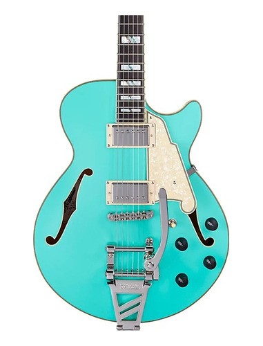 D'angelico Deluxe Ss Semi-hollow Electric Guitar With D'ange
