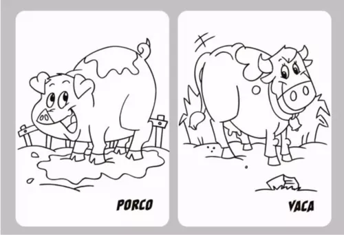 Livro Para Colorir - Turminha Animal - Engraçados e Fofos - Atacado de  Livros