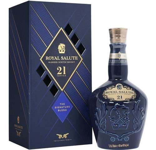 Whisky Chivas Royal Salute 21 Años .-