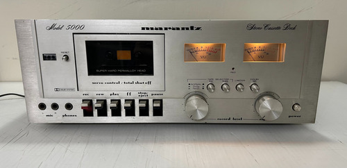 Casetera Deck Marantz Model 5000 Japan Impecable Poco Uso (Usado)