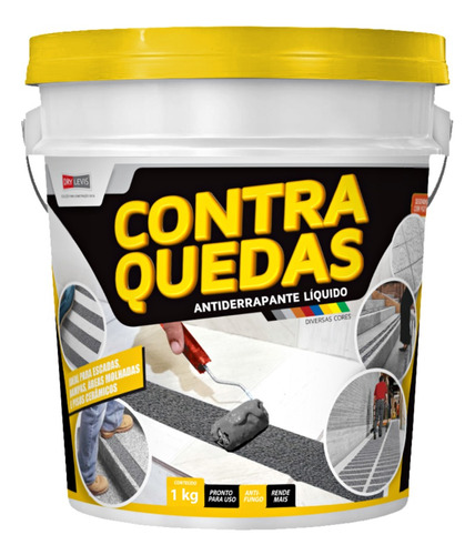 Antiderrapante Líquido Contra Quedas 1kg Cor Incolor