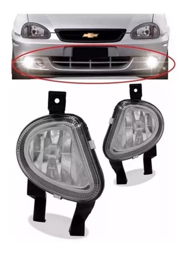 Faro Auxiliar Chevrolet Corsa Classic 2000 Al 2012