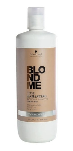 Schwarzkopf Blondme Shampoo Silver Canas Y Rubios X 1000ml