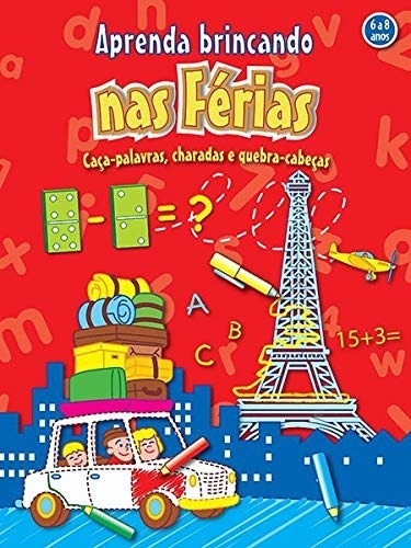 Aprenda brincando nas férias, de Yoyo Books. Editora Brasil Franchising Participações Ltda, capa mole em português, 2013