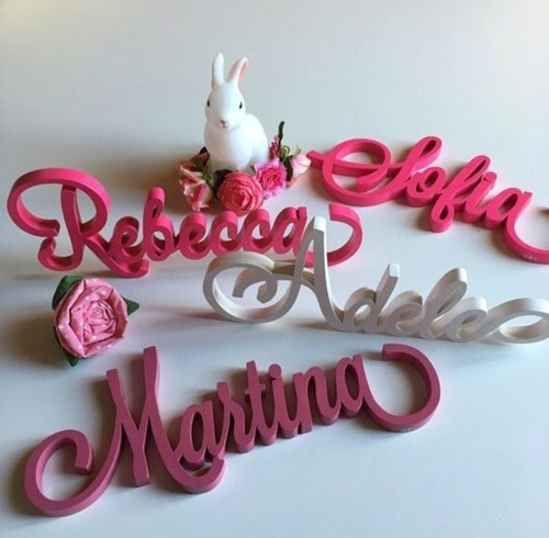 Letras En Mdf, Letras En Madera, Resina, Decoracion, Nombres