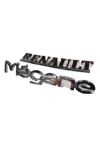 Insignia Emblema Renault Megane S1 Baul Cromado